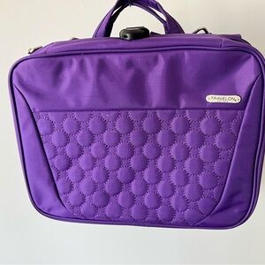Travelon Vibrant Purple Quilted Travel Bag